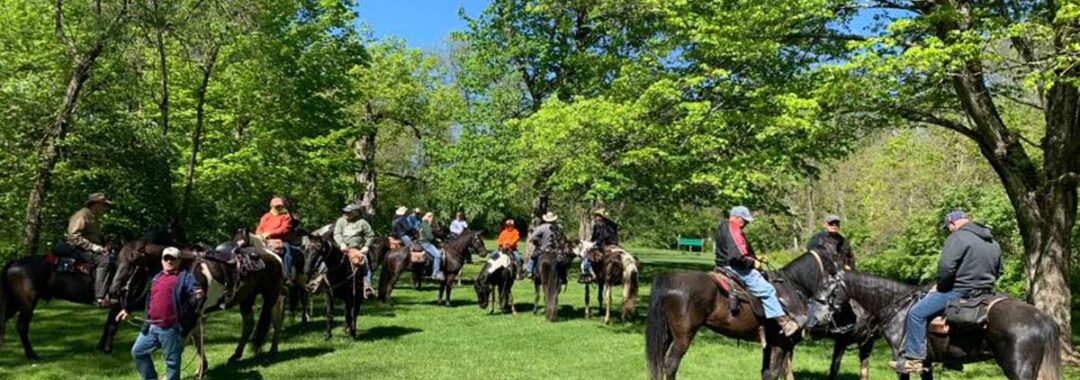 FFOHC at Caesars Creek Trail Ride, Spring 2021