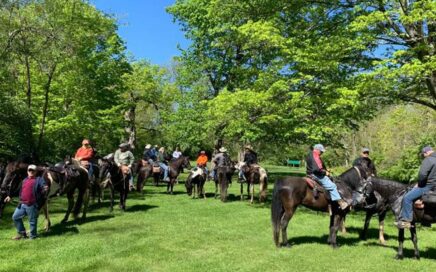 FFOHC at Caesars Creek Trail Ride, Spring 2021