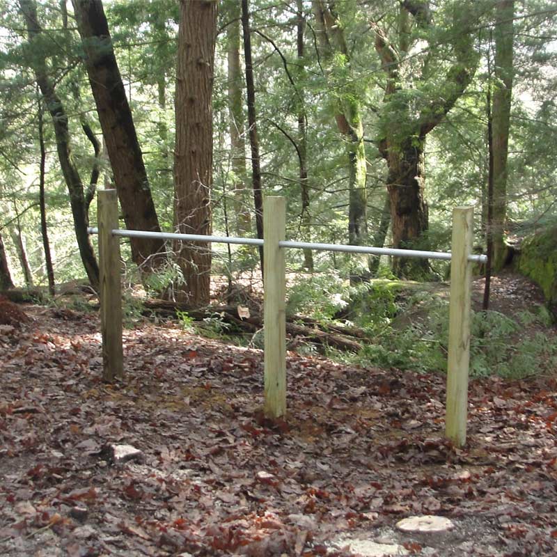 New tie line at Indian Head Rock Rest Area